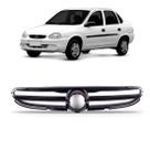 Grade Dianteira Radiador Corsa Classic 2000 A 2003 Preto