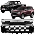 Grade Dianteira S10 Trailblazer 2021 2022 2023 2024 Com Friso Cromado