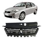 Grade Dianteira Superior Para Renault Symbol 09 2010 11 2012