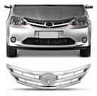 Grade Dianteira Toyota Etios Hatch Sedan 2013 A 2017 Cromada
