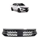 Grade Do Radiador Fiat Cronos 2023 2024 4 Frisos Cromados