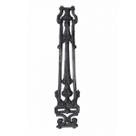 Grade em Ferro Fundido N09 Espada Varanda Sacada 83x28cm