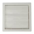Grade Externa Para Saída De Ar Auto Fechante 100mm