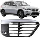 Grade Farol de Milha Bmw X1 2016-19 com Furo do Sensor -Dir Grade Farol de Milha Bmw X1 2016-19 com Furo do Sensor -Dir