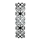 Grade Ferro Fundido Ramada Estreita Sacada Varanda 77x20cm Grade Ferro Fundido Ramada Estreita Sacada Varanda 77x20cm