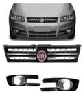 Grade Fiat Stilo Molduras Milhas 2007 08 09 10 2011 Cromado
