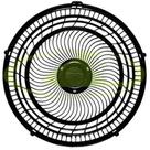 Grade Frontal original Ventilador Arno Silence Força 30 cm VF30 VE3210B1 VE3210B2 Grade Frontal original Ventilador Arno Silence Força 30 cm VF30 VE3210B1 VE3210B2