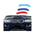 Grade Frontal para BMW X1 X2 X3 X4 X5 X6 X7 - Kit 3 Peças Cromadas
