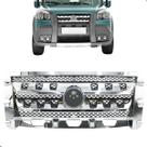 Grade Frontal Radiador Doblo Adventure Cromada 2010 2011 2012 2013 2014 15 16 17 18 2019 2020 2021 2022