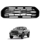 Grade frontal raptor ford ranger t8 20/23 preta - importado
