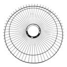 Grade Frontal Ventilador 55cm VP Pro 55 Bivolt Mondial