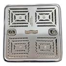 Grade fundo 15x15 c/tpa anti ap quad a. inox 316 flat Grade fundo 15x15 c/tpa anti ap quad a. inox 316 flat