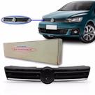 Grade Gol Voyage G7 2016 A 2017 Preta Com Friso Cromado Grade Gol Voyage G7 2016 A 2017 Preta Com Friso Cromado
