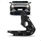 Grade lateral parachoque dianteiro para hyundai hb20 2020 até 2021 com furo