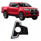 Grade Milha Com Furo Friso Cromado Hilux 2019 2020 Direito Grade Milha Com Furo Friso Cromado Hilux 2019 2020 Direito