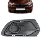 Grade Moldura Farol Milha Logan 2014 2015 16 17 2018 2019 Preto Sem Furo