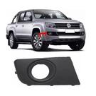 Grade Moldura Milha Amarok 2010 2011 2013 2014 C/ Furo preta