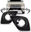 Grade Moldura Milha Hilux PickUp 2016 2017 2018 Friso Cromado