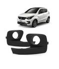 Grade Moldura Milha Mobi 2016 2017 2018 Com Furo Par