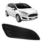 Grade Moldura Milha Parachoque New Fiesta Sem Furo 2013 a 2017 Lado Direito