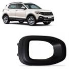 Grade Moldura Milha T-Cross 2019 a 2023 Aro Preto Direito