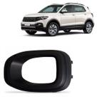 Grade Moldura Milha T-Cross 2019 a 2023 Aro Preto Esquerdo