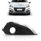 Grade Moldura Peugeot 208 Com Furo Milha 2017 2018 Cromado Grade Moldura Peugeot 208 Com Furo Milha 2017 2018 Cromado
