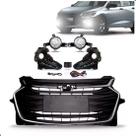 Grade Onix 2020 a 2024 Friso Cromado e Kit Milha Completo