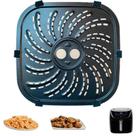Grade para Air Fryer KunoNana para PowerXL Vortex Pro 6 QT, Acessório Antiaderente para Air Fryer com Bandeja Grelha e Batentes de Borracha (8,67 x 8,67 pol. para 6QT) Grade para Air Fryer KunoNana para PowerXL Vortex Pro 6 QT, Acessório Antiaderente para Air Fryer com Bandeja Grelha e Batentes de Borracha (8,67 x 8,67 pol. para 6QT)