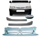 Grade para Berlingo 1998 a 2009 Com Par Frisos do Farol Grade para Berlingo 1998 a 2009 Com Par Frisos do Farol