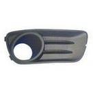 Grade Para-choque Com Furo Para Farol Milha Cinza Lado Direito Palio siena s10 98698
