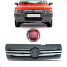 Grade para Fiat Uno 2009 a 2013 Cinza Aro Cromado C/ Emblema Grade para Fiat Uno 2009 a 2013 Cinza Aro Cromado C/ Emblema