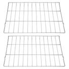 Grade para forno Dgavxa MHL63411403 em aço inoxidável 304 63x41 cm, 2 peças
