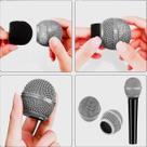 Grade Para Microfone Dinâmico Cromada Proteção de Cápsula 55mm Padrão Globo