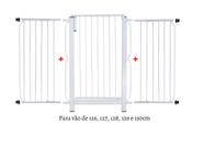 Grade para Porta Segurança e Proteção de Bebes e Pets, vãos de 126cm 127cm 128cm 129cm 130cm MASTER