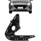 Grade Parachoque Hb20 Hatch Sedan 2021 2022 Preta Com Furo