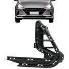 Grade Parachoque Hb20 Hatch Sedan 2021 2022 Preta Sem Furo