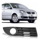 Grade Parachoque Vw Polo 07 08 09 10 11 12 C/furo Milha