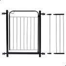 Grade Pet 80cm A 100cm Portão Proteção Bebes Cachorro Pet Cor Preto