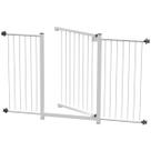Grade portão pet bebê divisor ambiente 70 cm 85 cm 110 cm até 128 cm branco