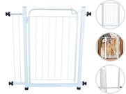 Grade Portão Pet Extensivo Açomix 80cm Branco Aço Carbono