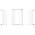 Grade portãozinho pet bebê divisor ambiente corredor 70 cm 110 cm até 150 cm branco