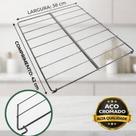 Grade Pra Forno Layr Inox 38 largura x42 comprimento Cromada