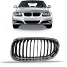 Grade Radiador Bmw 320 2009 2010 2011 2012 Cromada Com Friso Preto