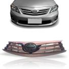 Grade radiador corolla 2014 2015 2016 cromado cinza escuro Grade radiador corolla 2014 2015 2016 cromado cinza escuro