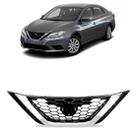 Grade Radiador Cromado Sentra 2022 2023