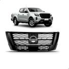 Grade radiador frontier 2022 2023 com moldura cinza