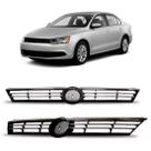 Grade Radiador Jetta 2011 2012 2013 2014 Com Friso Cromado