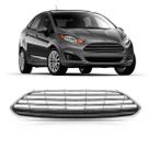 Grade Radiador New Fiesta Hath 2013 2014 2015 Com Friso Cinza Escuro