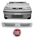 Grade Radiador Palio Fire 2001/2006 Primer Emblema Vermelho